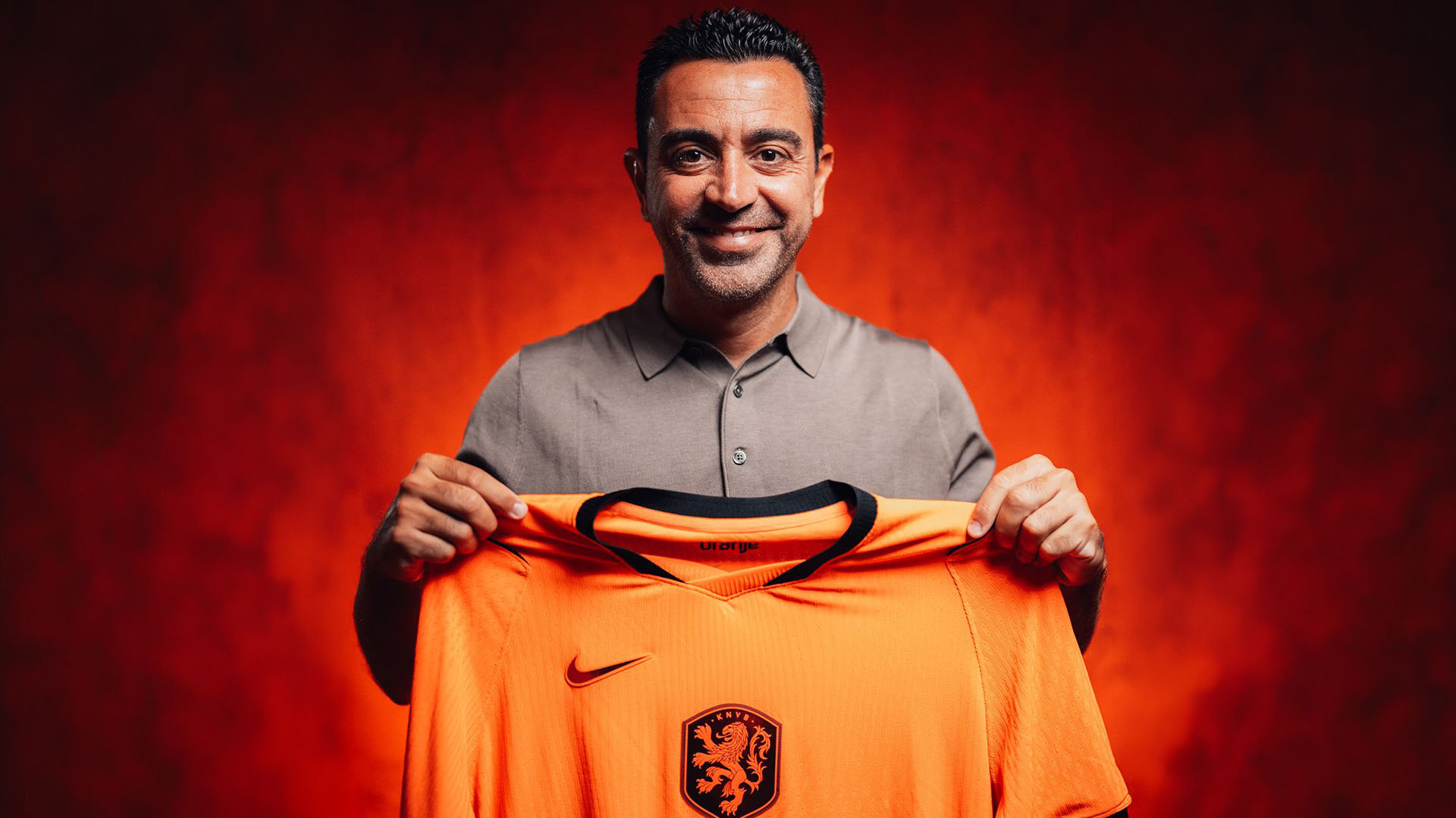 Xavi Hernandez unveiled as the new Netherlands head coach