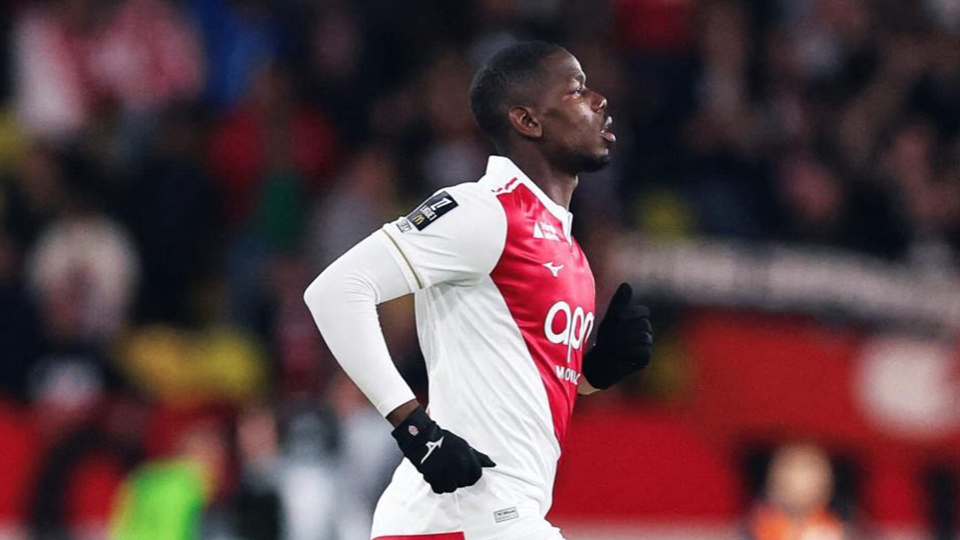 Paul Pogba during his spell at AS Monaco