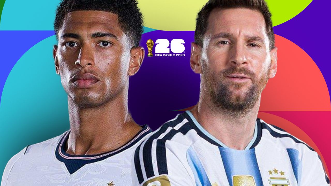 Jude Bellingham and Lionel Messi ahead of the England vs Argentina World Cup 2026 semifinal