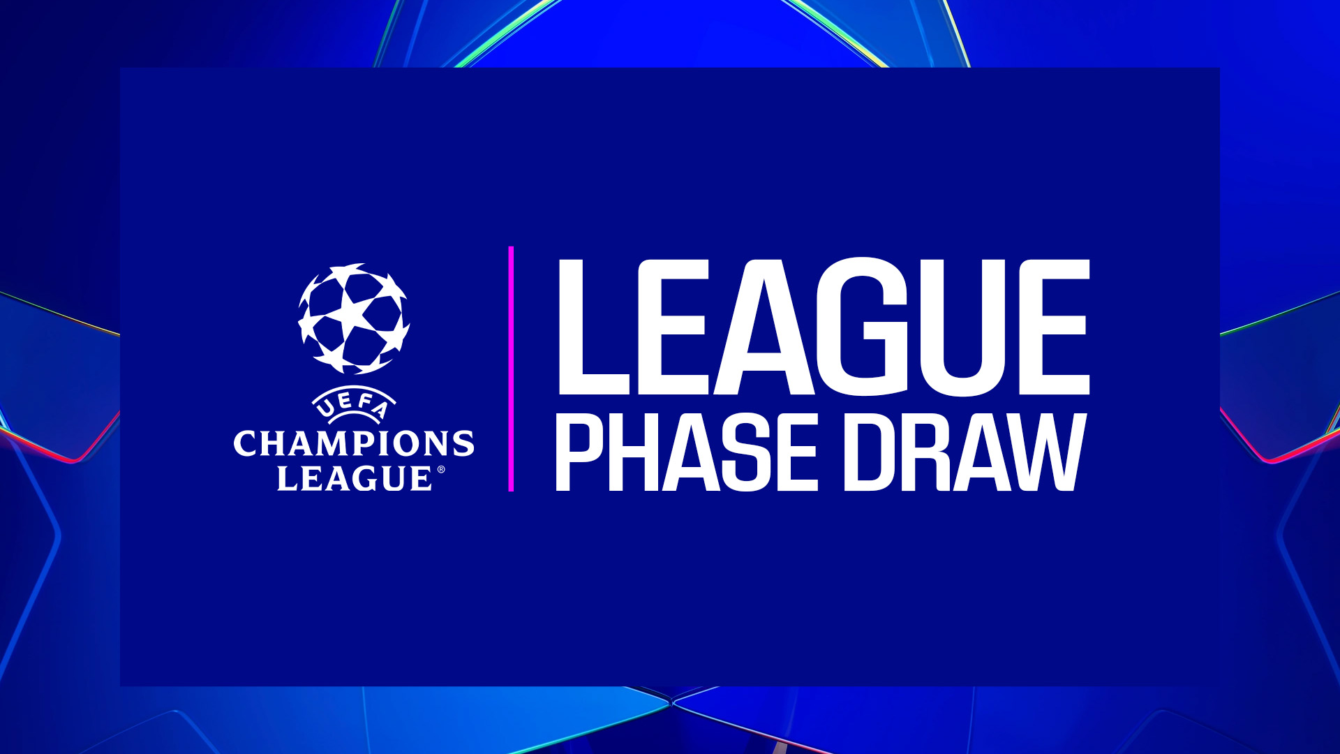 UEFA Champions League trophy during the 2026-27 league-phase draw in Monaco